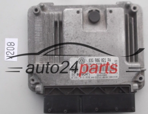 KOMPUTER STEROWNIK SILNIKA SEAT LEON 1.9 TDI BLS 03G 906 021 PA, 03G906021PA, BOSCH 0 281 013 898, 0281013898, DIESEL EDC16U34 WH: H07, 1039S22809 - 1208