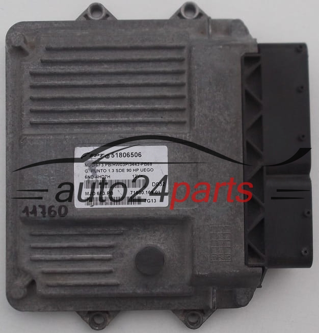 Μονάδα Ελέγχου Κινητήρα FIAT GRANDE PUNTO 1.3 JTD MAGNETI MARELLI MJD 6F3.PB