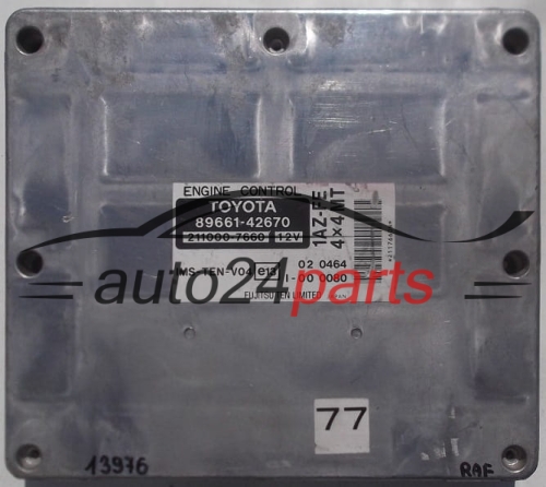 MOTORSTEUERGERÄT ECU STEUERGERAT TOYOTA RAV4 89661-42670
