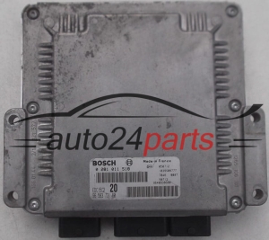 ECU CENTRALITA DE MOTOR CITROEN XSARA PICASSO 2.0 HDI BOSCH 0 281 011 518, 0281011518, 96 583 731 80, 9658373180, 9640938680, EDC15C2