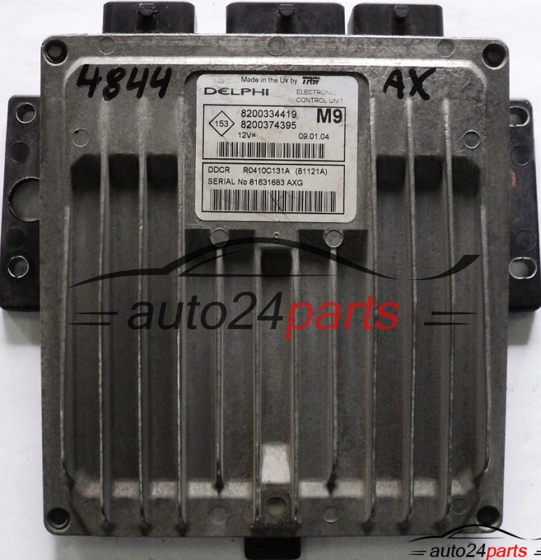 MOTORSTEUERGERÄT ECU STEUERGERÄT NISSAN MICRA 1.5 DCI DDCR R0410C131A