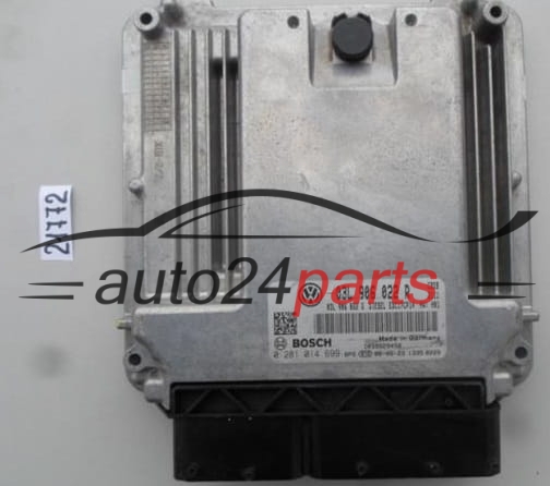  VW VOLKSWAGEN AUDI 2.0 TDI BOSCH 0 281 014 699, 0281014699, 03L 906 022 R, 03L906022R, EDC17CP14 