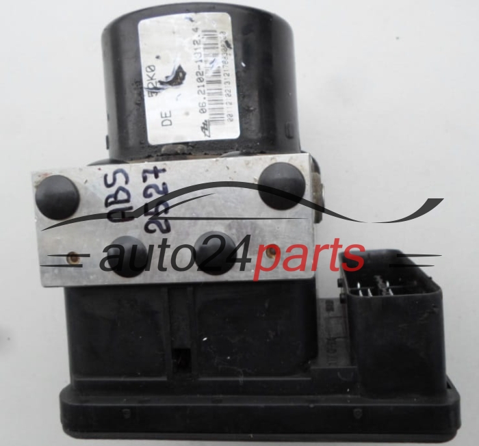 POMPE HYDRAULIQUE ET CALCULATEUR d'ABS OPEL AGILA 52K0DE, 06.2102-1312.4, 06210213124, 06.2109-517.3, 0621095173
