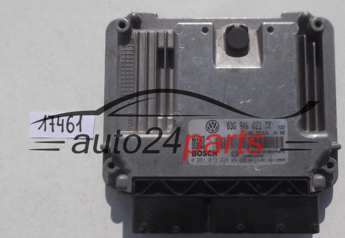 CALCULATEUR MOTEUR VOLKSWAGEN GOLF 2.0 TDI BOSCH  0281013228, 03G906021KK, EDC16U34