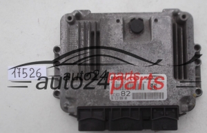 KOMPUTER STEROWNIK SILNIKA PEUGEOT 206 BOSCH 0 281 010 707, 0281010707, 96 513 990 80, 9651399080, 9647785580, EDC16C3 82, 1039S02463 -  