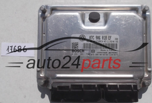 ECU ENGINE CONTROLLER VW VOLKSWAGEN PHAETON 6.0 BOSCH 0 261 201 730