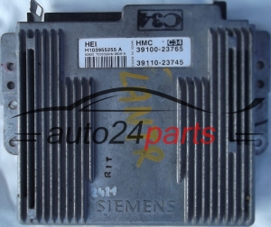 KOMPUTER STEROWNIK SILNIKA HYUNDAI LANTRA 1.6 SIEMENS H103955255A, H103955255 A, 103955255, 39100-23765, 3910023765, 39110-23745, 3911023745 HMC C34 - 2421, 10170