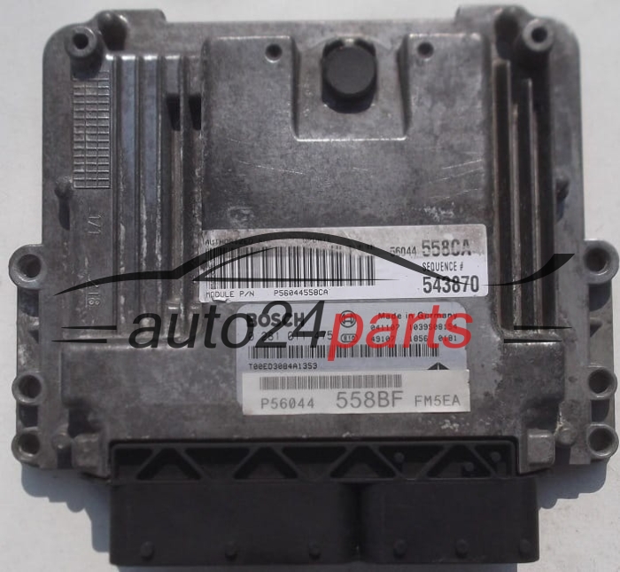 ECU ENGINE CONTROLLER JEEP GRAND CHEROKEE 2.8 CRD BOSCH 0 281 011 475, 0281011475, P56044558BF, FM5EA