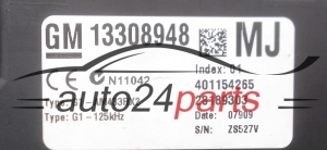 Μονάδα ελέγχου BSI OPEL CORSA D 13308948 MJ, 28189303