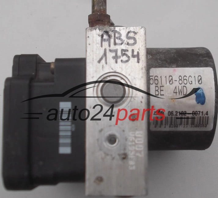 POMPE HYDRAULIQUE ET CALCULATEUR d'ABS SUZUKI IGNIS 56110-86G10,  BE 4WD, ATE 06.2102-0071.4,  06.2109-0147.3