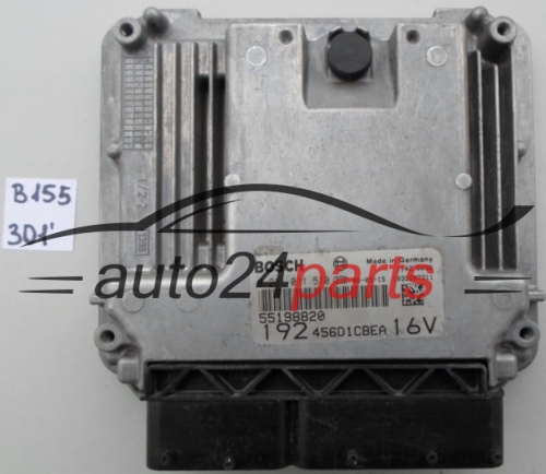 KOMPUTER STEROWNIK SILNIKA FIAT STILO 1.9 JTD BOSCH 0281011510, 0 281 011 510, 55198820 