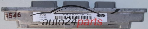  ECU CENTRALITA DE MOTOR FORD FOCUS VISTEON 3M51-12A650-GD, 3M5112A650GD, 4ARD, ESU-121
