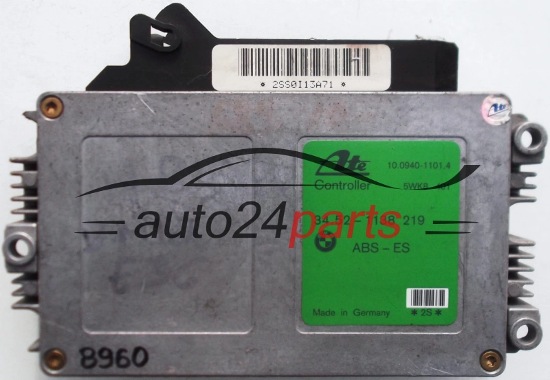 CALCULATEUR ABS BMW E36 ATE Controller 5WK8 401, 5WK8401, 10.0940-1101.4, 10094011014, 34.52-1 138 219, 34521138219
