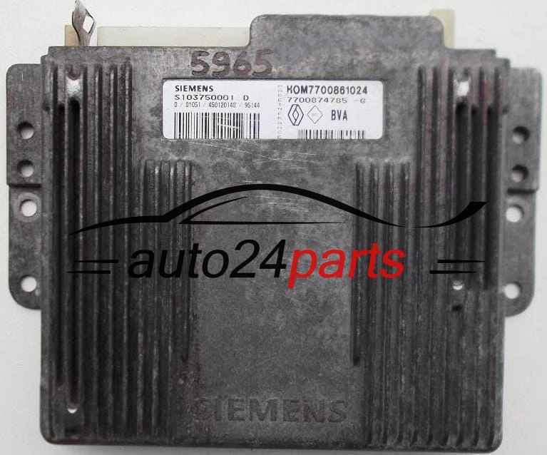 RENAULT LAGUNA 2.0 8V S103750001 D, HOM7700861024, 7700874785
