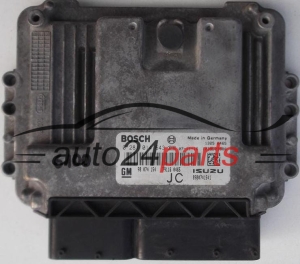 ECU CENTRALITA DE MOTOR  OPEL ASTRA 1.7 CDTI Z17DTH BOSCH 0 281 014 643, 0281014643, GM 98 074 154 JC, 98074154, ISUZU 8980741541