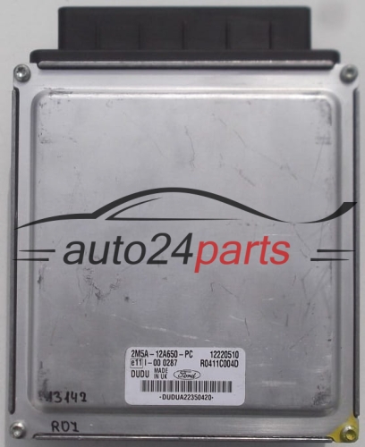MOTORSTEUERGERÄT ECU STEUERGERÄT  FORD FOCUS 1.8 TDCI Delphi R0411C004D, 2M5A-12A650-PC,  12220510, DUDU