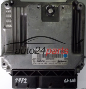 ECU CENTRALITA DE MOTOR OPEL CHEVROLET HOLDEN VAUXHALL INSIGNIA 2.0 CDTI 55573330, 55 573 330, BOSCH 0281015149, 0 281 015 149