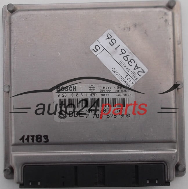 KOMPUTER STEROWNIK SILNIKA LAND ROVER FREELANDER 2.0 D BOSCH 0 281 010 811, 0281010811, DDE 7788578
