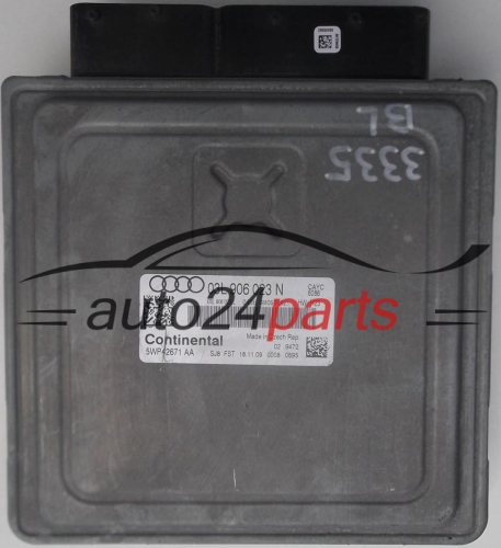 MOTORSTEUERGERÄT ECU STEUERGERÄT AUDI A3 1.6 TDI 03L906023N, 03L 906 023 N, 03L906023L, 03L 906 023 L, DIESEL SIMOS PCR2.1 CAYC 6086, CONTINENTAL 5WP42671 AA, 5WP42671AA