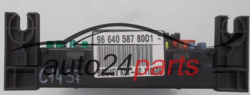 COMFORT CONTROL MODULE  BSI CITROEN 2.0 HDI 96 640 587 8001