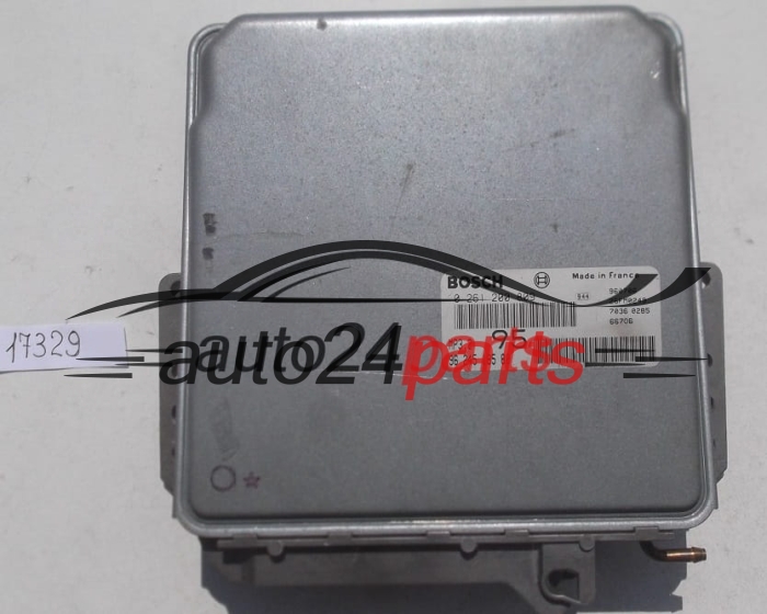 ECU CENTRALITA DE MOTOR CITROEN XANTIA 2.0 BOSCH 0 261 200 809, 0261200809, 96 245 185 80, 9624518580, MP3.2 95