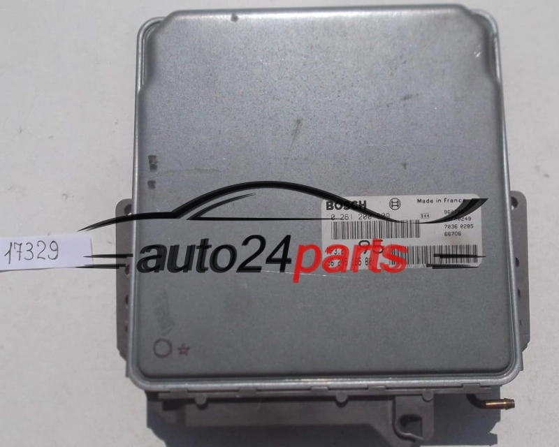 ECU CENTRALITA DE MOTOR CITROEN XANTIA 2.0 BOSCH 0 261 200 809, 0261200809, 96 245 185 80, 9624518580, MP3.2 95