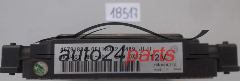 KOMPUTER STEROWNIK SILNIKA FIAT PUNTO STILO 1.8 HITACHI 46791884, MFI-401