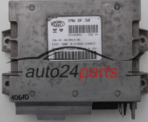 Μονάδα Ελέγχου Κινητήρα FIAT CINQUECENTO 500 0.9, MAGNETI MARELLI IAW 6F.S0, IAW6FS0, 61602.054.01, 6160205401, 7780555