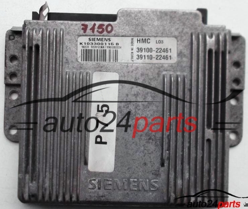 ECU ENGINE CONTROLLER HYUNDAI ACCENT 1.5 K103300115 B, 39100-22461, 3910022461, 39110-22461, 3911022461