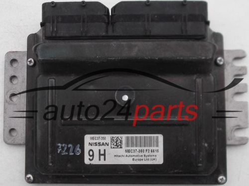 CENTRALITA DE MOTOR NISSAN MICRA 1.4 MEC37-350 9H, MEC37350, MEC37-350 F2, MEC37350F2