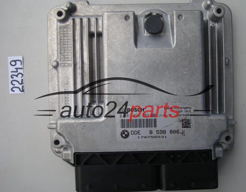 Μονάδα Ελέγχου Κινητήρα BMW BOSCH 0 281 034 283, 0281034283, DDE 8 598 806, DDE8598806, 8598806