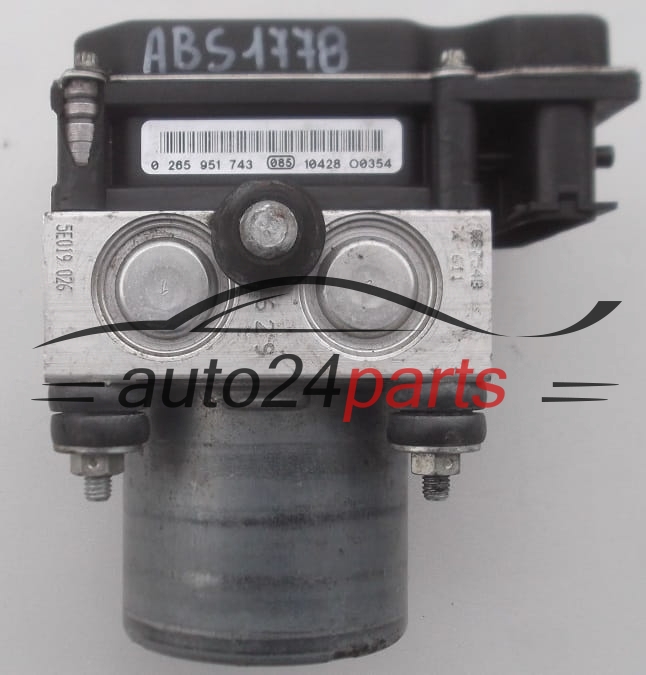Aντλία ABS NISSAN QASHQAI BOSCH 0 265 251 854,  47660 BR00C,  0 265 951 743