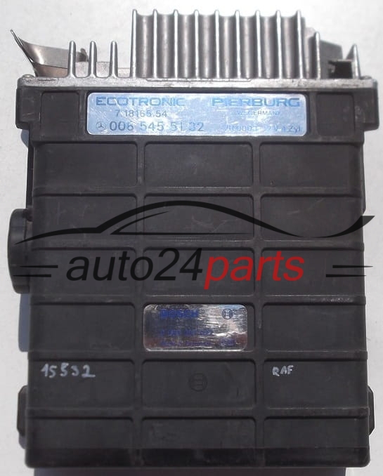 MOTORSTEUERGERÄT ECU STEUERGERAT MERCEDES BOSCH 0 285 007 022, 0285007022, 006 545 51 32, 0065455132, PIERBURG 718165.54, 71816554 