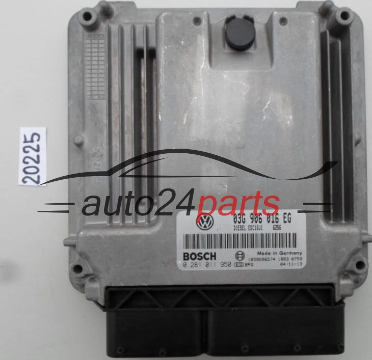 Centralina do motore SEAT TOLEDO 2.0 TDI BOSCH 0281011950 03G906016EG EDC16U1