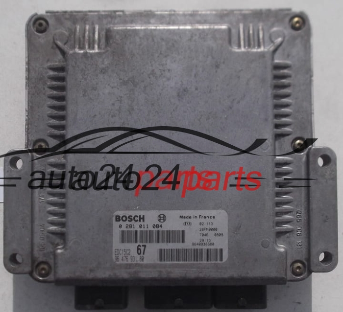 CITROEN XSARA PICASSO 2.0 HDI BOSCH 0 281 011 084,  96 476 931 80