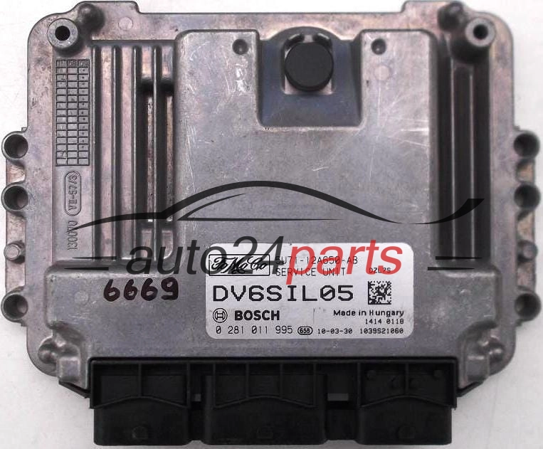 ECU ENGINE CONTROLLER FORD FOCUS C MAX FIESTA FUSION 1.6 TDCI 