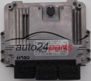 MOTORSTEUERGERÄT ECU STEUERGERAT FORD FIESTA 1.6 TDCI BOSCH 0 281 030 282, 0281030282, C1B1-12A650-AG, C1B112A650AG 
