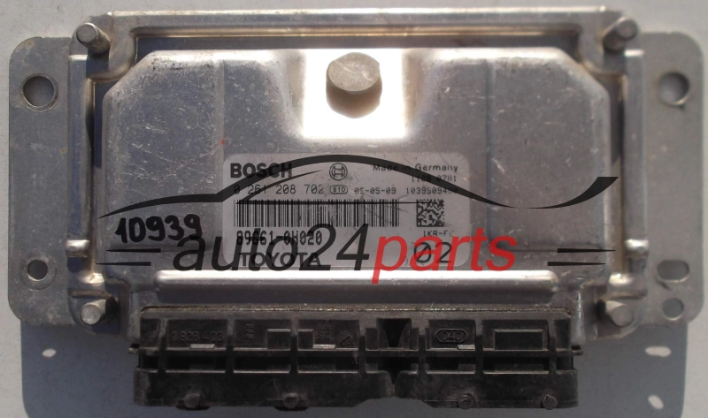 Μονάδα Ελέγχου Κινητήρα TOYOTA BOSCH 0 261 208 702,  89661-0H020