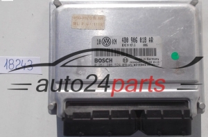 KOMPUTER STEROWNIK SILNIKA AUDI A4 A6 VW PASSAT 1.8 TURBO BOSCH 0 261 206 524, 0261206524, 4B0 906 018 AR, 4B0906018AR, ME7.5 - 