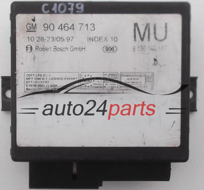CENTRALKA MODUL STEROWNIK KOMFORTU OPEL VECTRA 90 464 713 MU