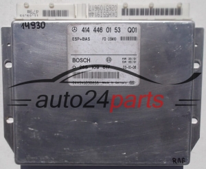 ECU ENGINE CONTROLLER MERCEDES VANEO BOSCH 0 265 109 617, 0265109617, 414 446 01 53, 4144460153