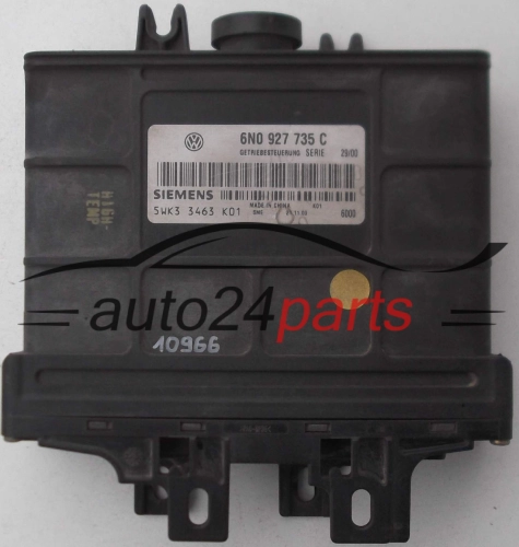 GETRIEBESTEUERGERÄT GETRIBESTEUERUNG VW VOLKSWAGEN LUPO 3L 1.2 TDI SIEMENS 5WK3 3463 K01, 5WK33463K01, 6N0 927 735 C, 6N0927735C