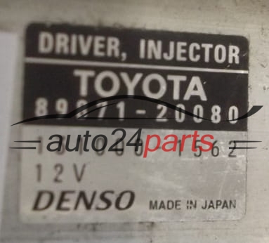ECU ENGINE CONTROLLER TOYOTA AVENSIS RAV-4 2.2 D4D DENSO 131000-1562,  89871-20080