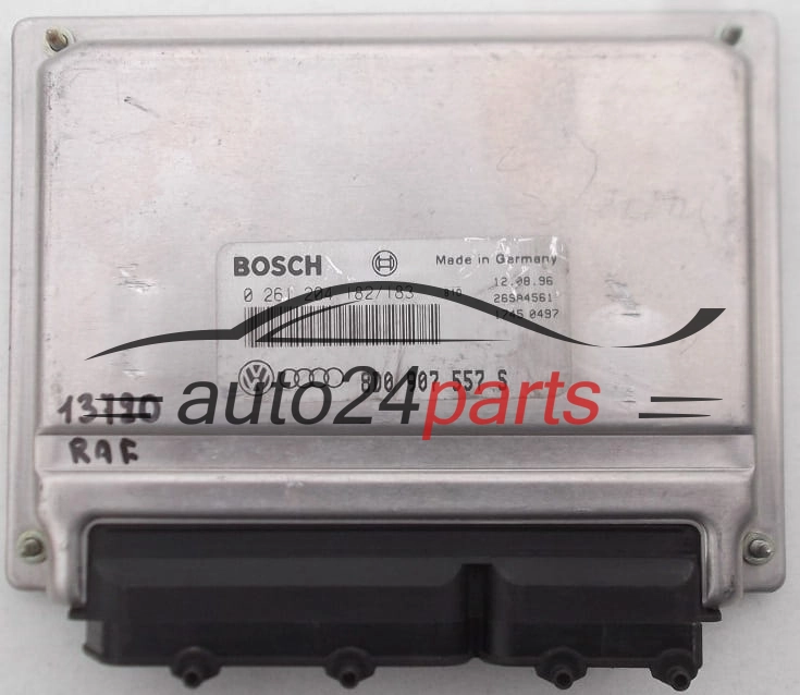 KOMPUTER STEROWNIK SILNIKA AUDI A4 1.8 BOSCH 0 261 204 182/183,  8D0 907 557 S
