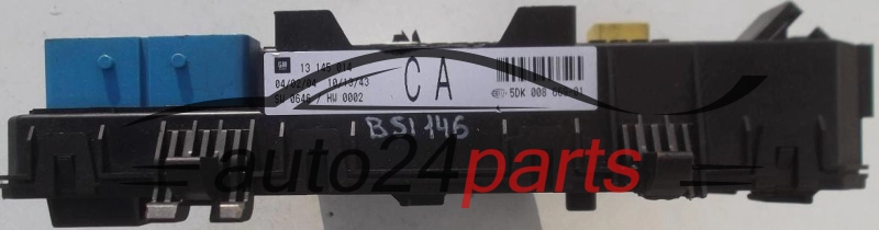 Scatola dei fusibili relè fusibile scatola BSI OPEL ASTRA H ZAFIRA B GM 13 145 014 CA