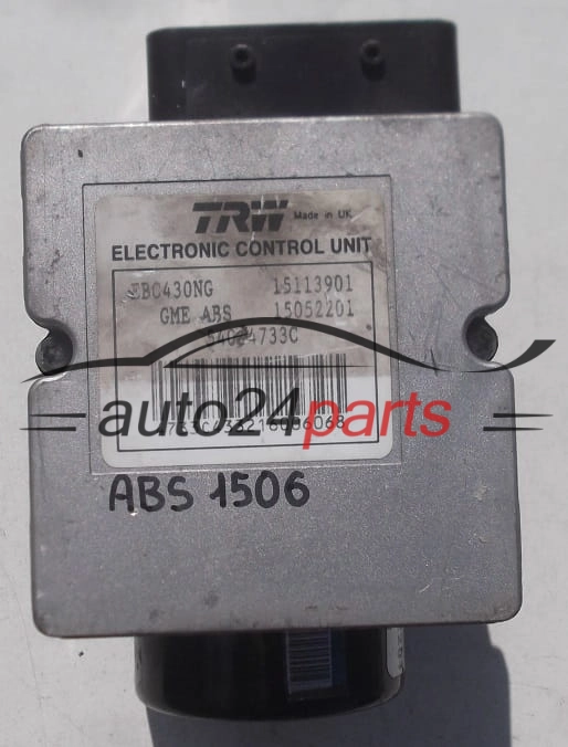 ABS CENTRALINA POMPA OPEL VECTRA C SIGNUM GM 13191182 TRW 15052201 15113901 54084733C 