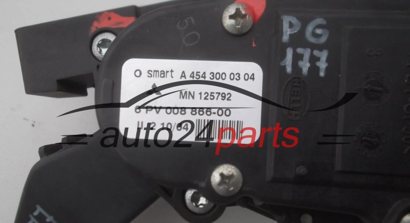 Πεντάλ γκαζιού ηλεκτρικό SMART A 454 300 03 04 / A4543000304 / 6PV 008 866-00 / 6PV00886600