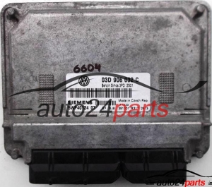 CALCULATEUR MOTEUR VW VOLKSWAGEN POLO 1.2 03D906032C, 03D 906 032 C, SIEMENS 5WP40124