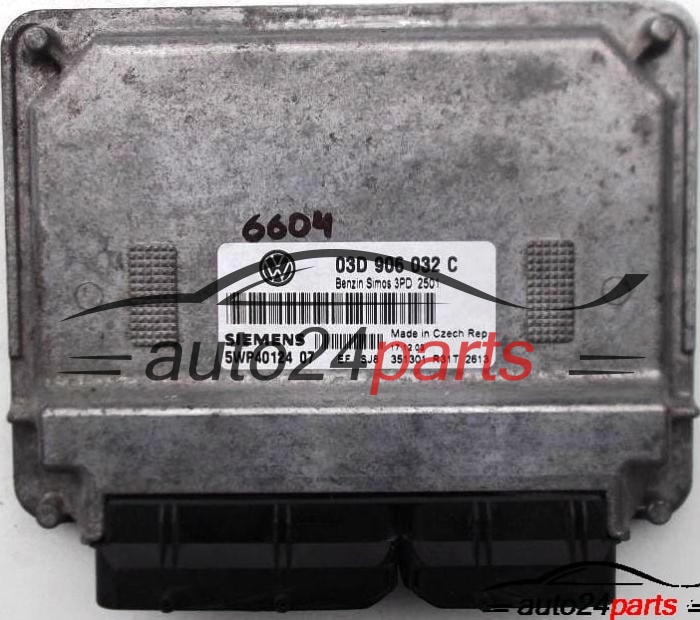 calculateur moteur pour vw volkswagen polo 1.2