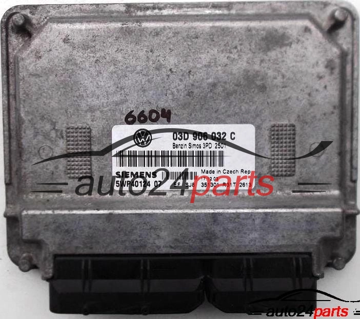 calculateur moteur pour vw volkswagen polo 1.2